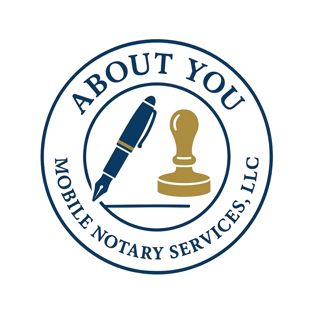 About You Mobile Notary logo
